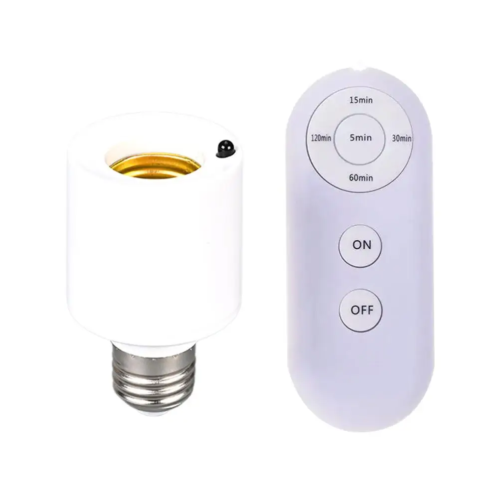 E27 suporte de lâmpada inteligente sem fio controle remoto infravermelho multi interruptor luz fácil instalar para o quarto casa lâmpada noturna led