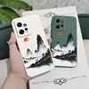 Sunset Red Phone Case For Xiaomi Redmi Note 13 12 12S 11 11S 10 10T 10S 9 9S 8 7 Pro Plus 4G 5G Liquid Silicone Cover 4