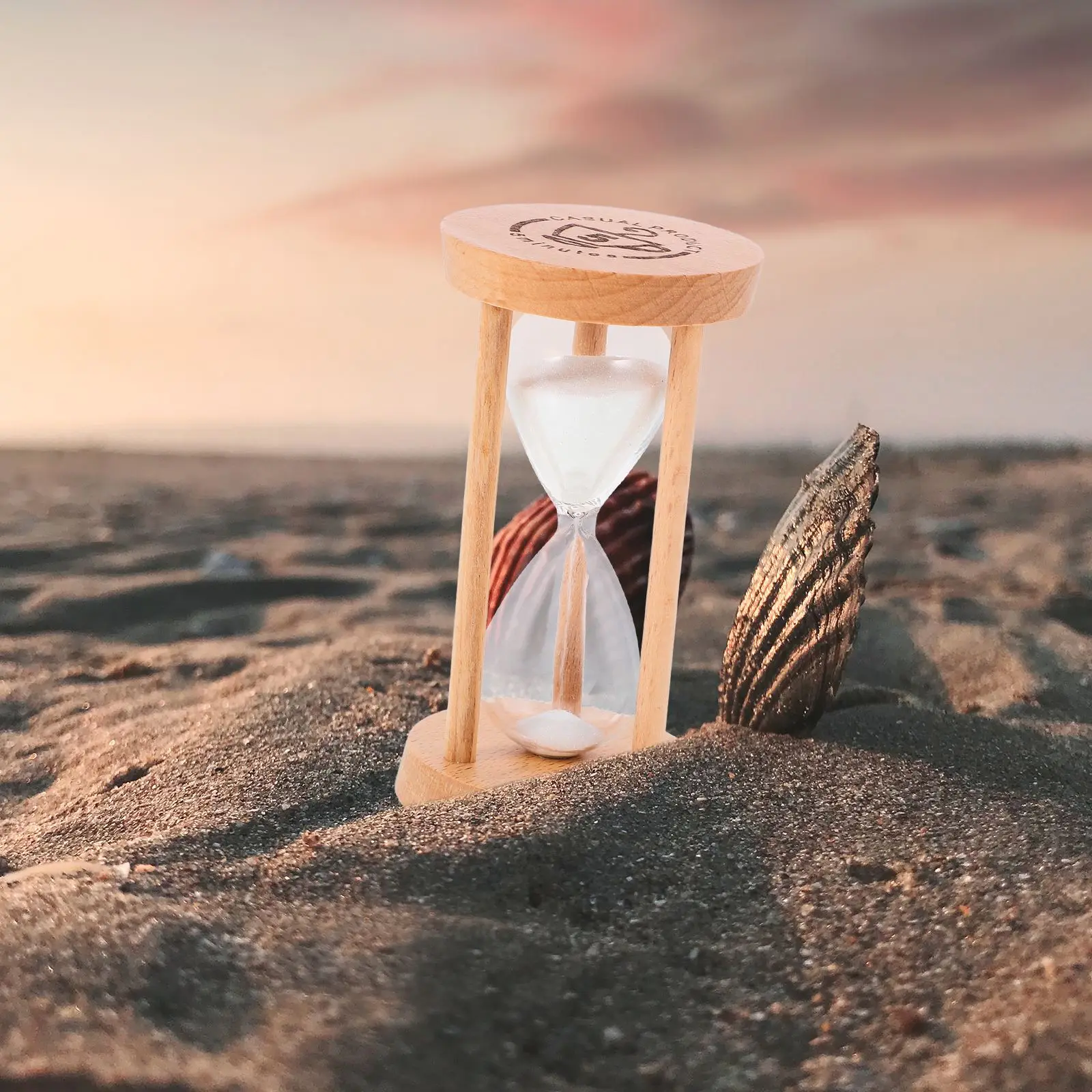 5 Minutes Wooden Hourglass Timer Home Living Room Desktop Decoration Children Birthday Gift Portable Sand Clock Hourglass Home