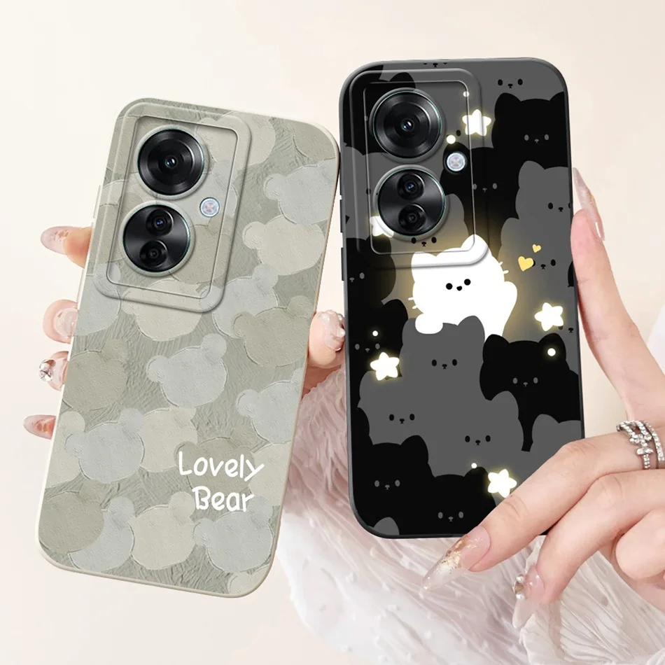 Elegant Shockproof Silicone Phone Case – Printed Design