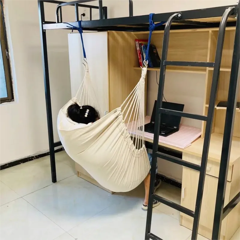 Indoor And Outdoor Hammock Hammock Lazy Balcony Home Swing Chair Outdoor Camping Chair