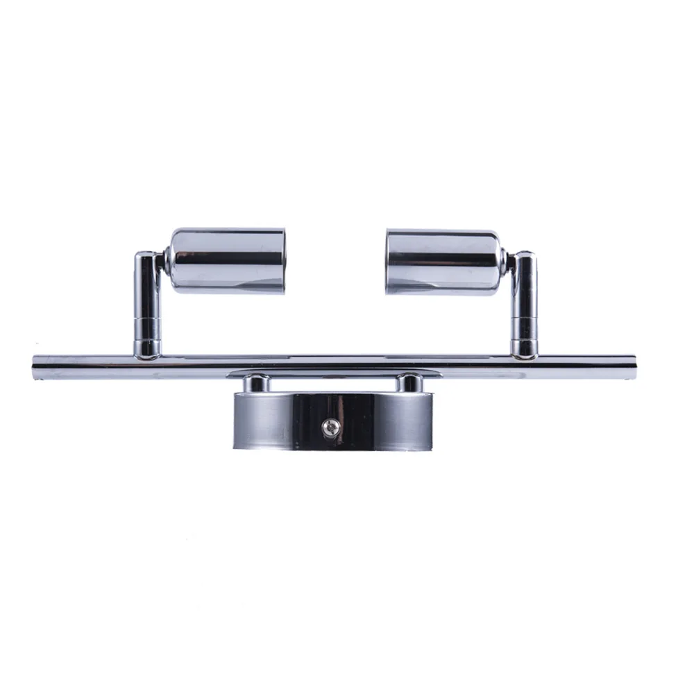 Chrome 2Head No Bulb