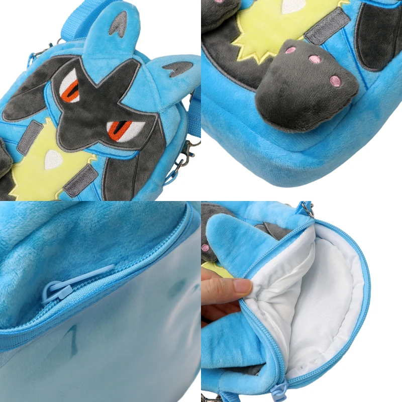 Novo saco de pelúcia pokemon pikachu mimikyu gengar lucario