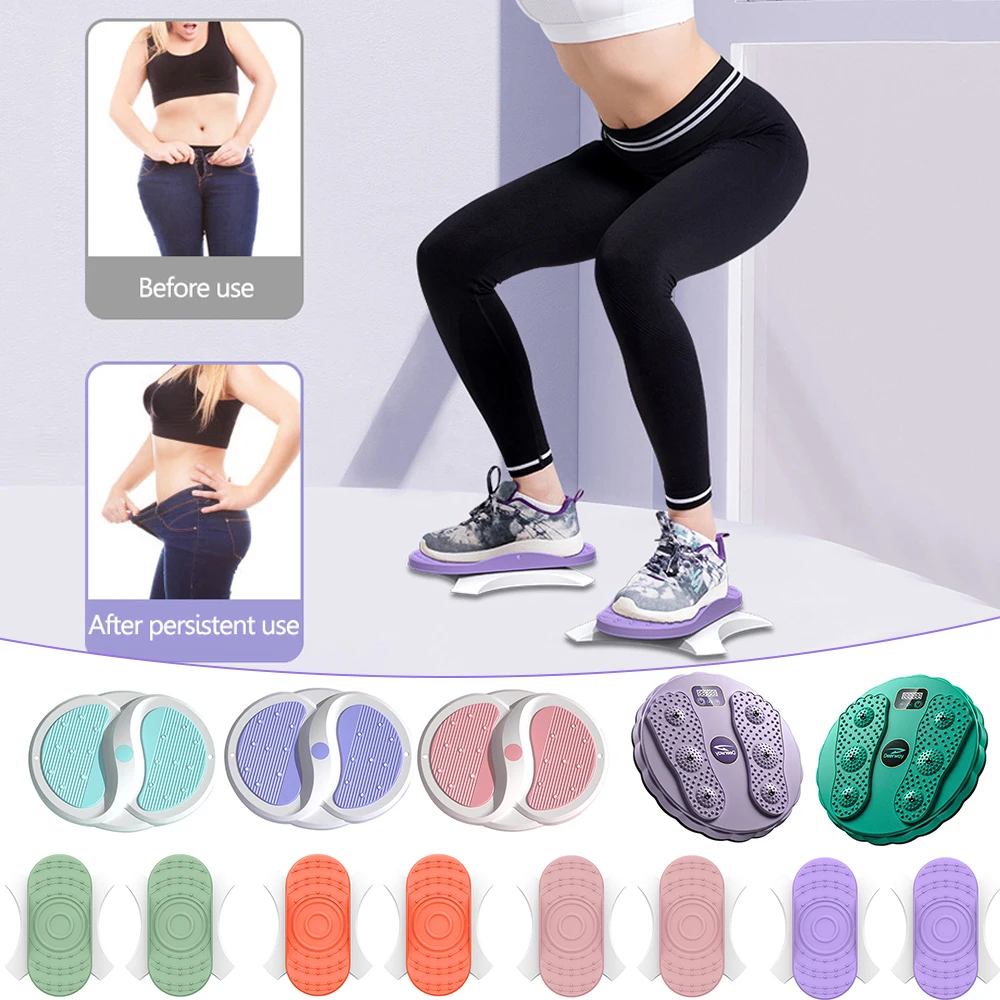 Magnet Waist Twisting Disc Fitness Balance Board Weight Lose Trainer Massage Wriggling Plate Twister Exercise Equipment waist twisting disc,balance board,muscle training disc