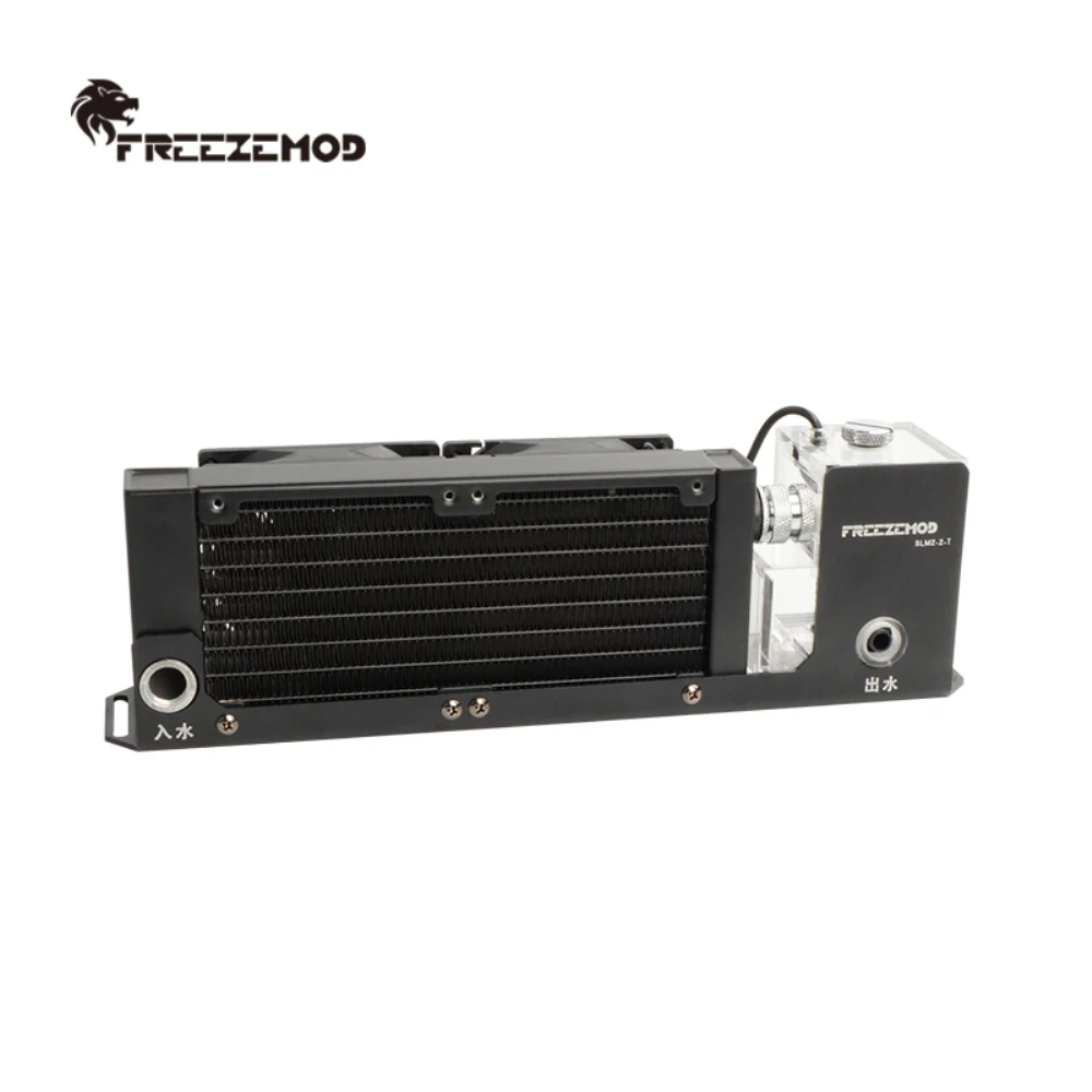 Zemod-mini Radiador Refrigerado a Água Módulo de Dissipação de Calor Módulo Aio Ventilador Duplo 160 mm 2000rpm 8cm Slmz-z-t - Imagem 6