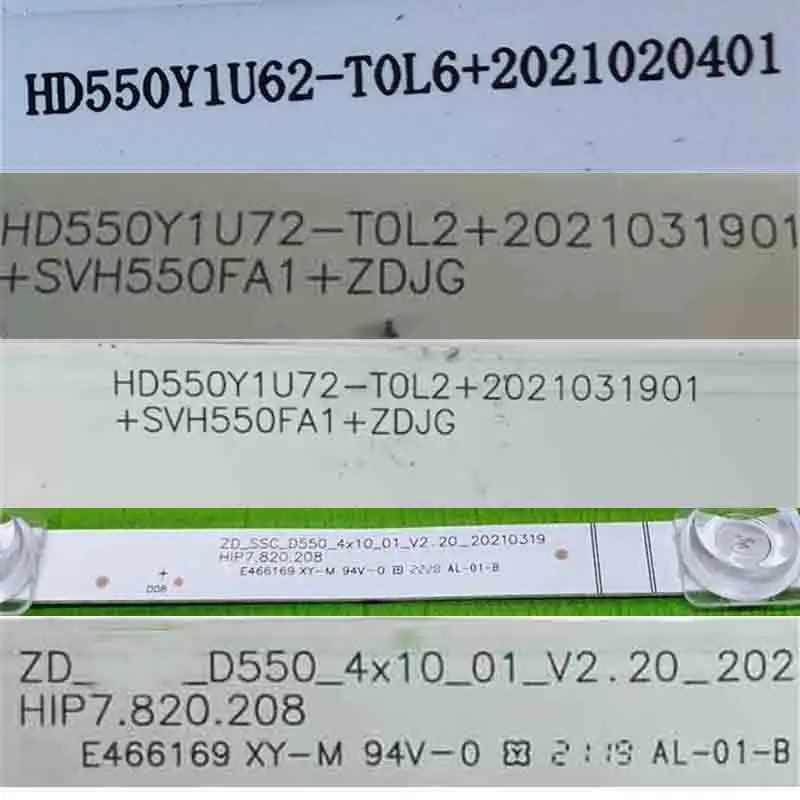 LED Backlight Strips JL.D550A1330_003BS For 55C350KU 55A6G 55R6070G 55R6G 55E7HQ - Foto 7