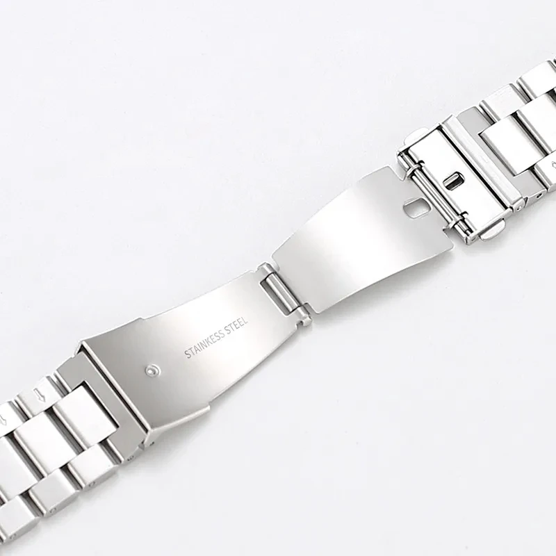 18mm 22mm 20mm Watch Band For Samsung Galaxy Watch 7/6/5/4/3 40mm 44mm S3 Active2 Huawei Watch GT4 GT3 Gt2e Stainless Steel Band
