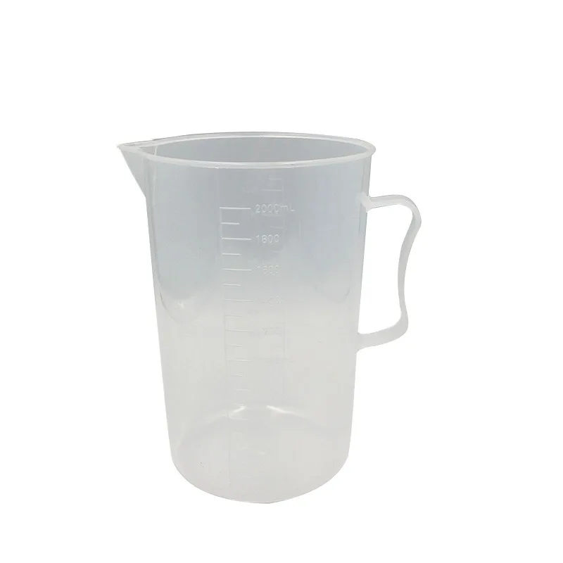 

Plastic Measuring Cup without Handle, Durable Transparent Scale Container, Pour Spout, Household, Kitchen, Bar Supplies