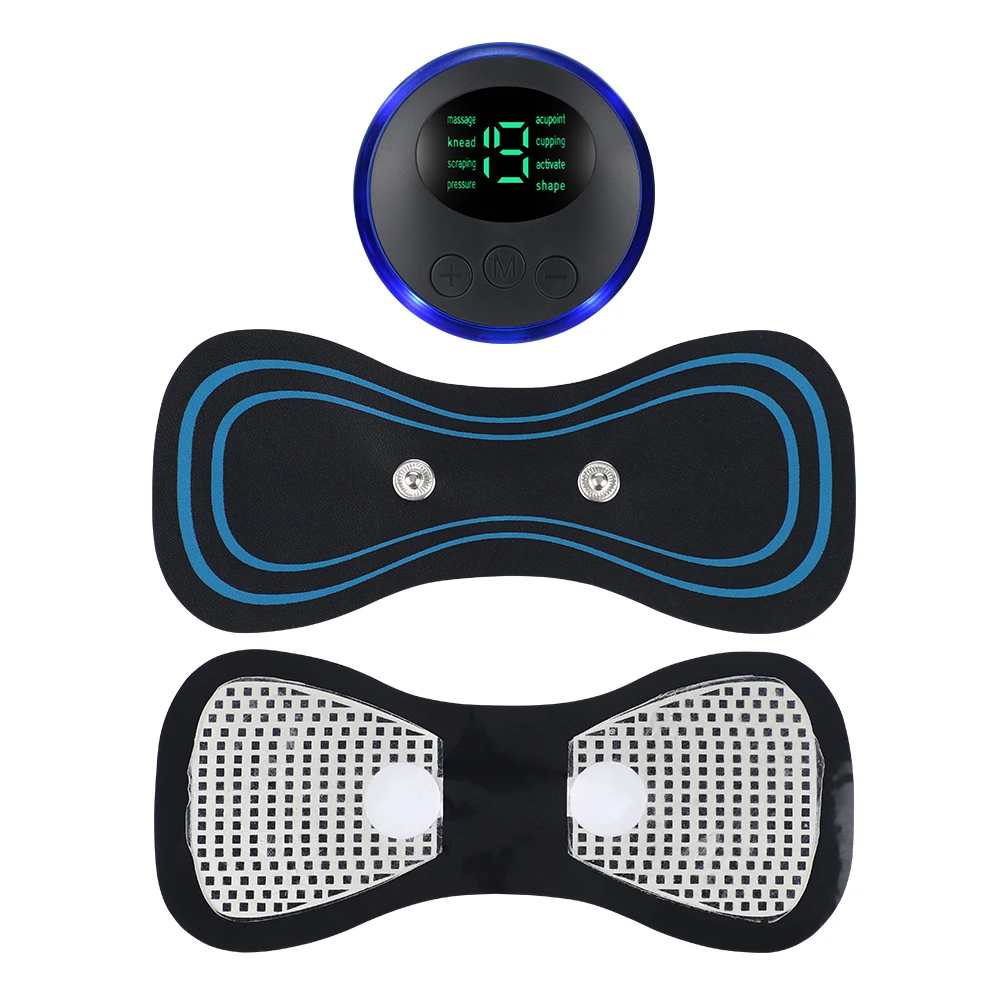 Mini masseur électrique pour le cou, 8 modes, EMS, impulsion, massage  cervical, épais, autocollants de massage, oto instituts, dos, corps, 5  pièces - AliExpress