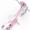 Retro-Style 12-20 Inch Kids Bike with Training Wheels and Kickstand for Girls
