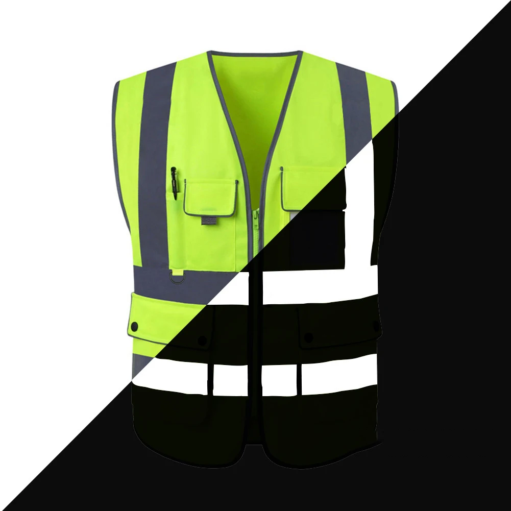 Reflective Safety Vest High Visibility Night Riding Running Outdoor Sports Accessories