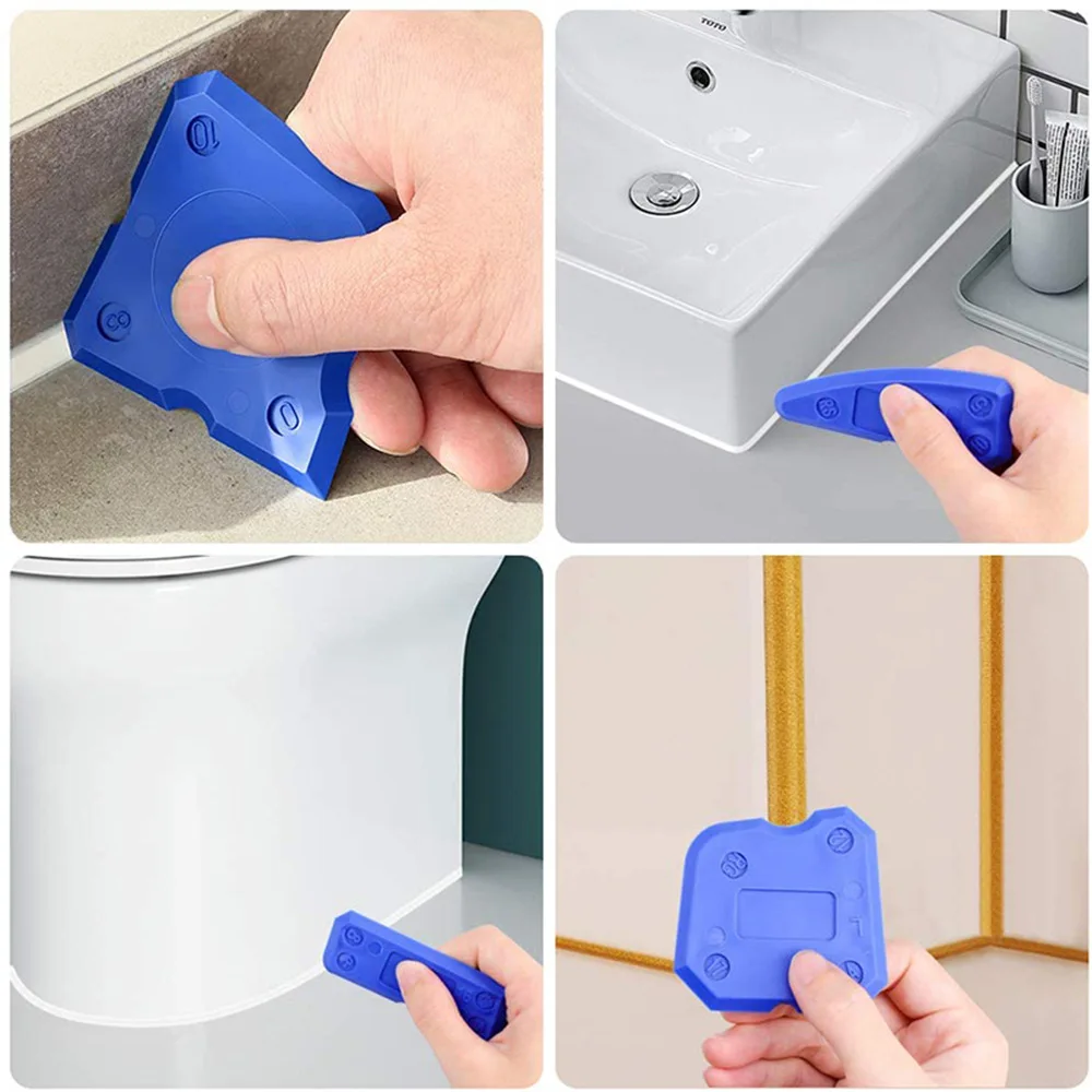 Silicone Glass Cement Scraper Sealant Grout Remover Tool 4pcs