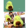Child Baby Girl Birthday Gift Kawaii Sleeping Pillow Creative Soft Avocado Plush Toy Comfortable Fruit Rag Doll Cushion 6