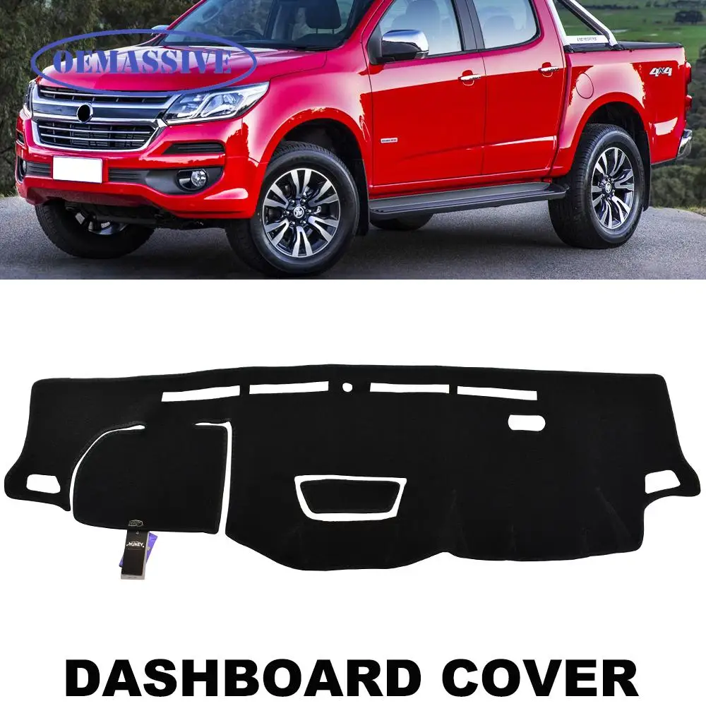 OEMASSIVE Dashboard Cover For Holden Colorado-Dash Cover Mat Dashmat Dash Board Pad Sun Shade Carpet