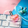 SeeAudio Yume IV 2BA Hybrid Driver Hifi In-Ear Headphones Music IEM Wired Earphones 2pin 3.5mm Detachable Cable 6