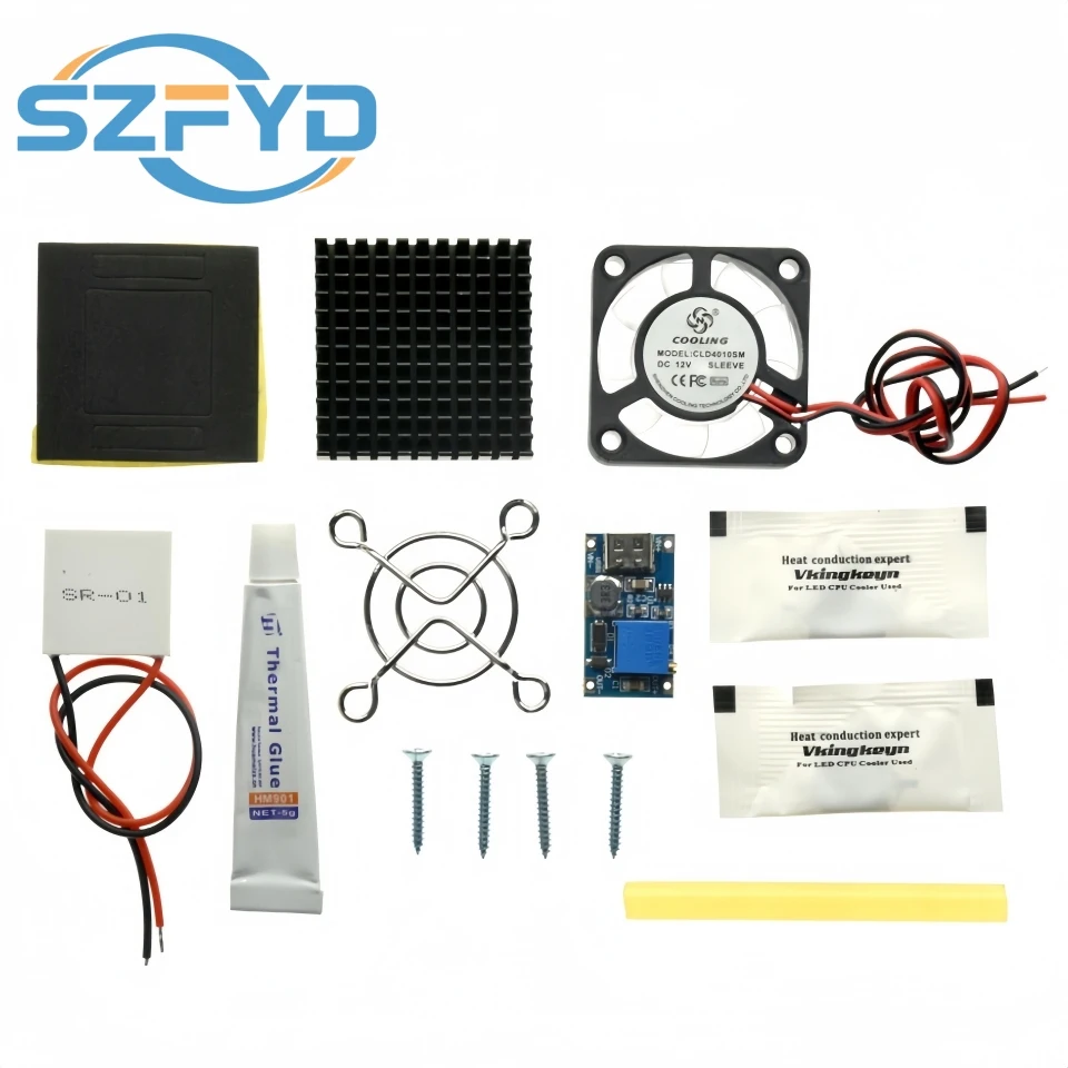 DIY Mobile Phone Radiator Cooler 5V Semiconductor Refrigeration Sheet Silent Cooling 40*40