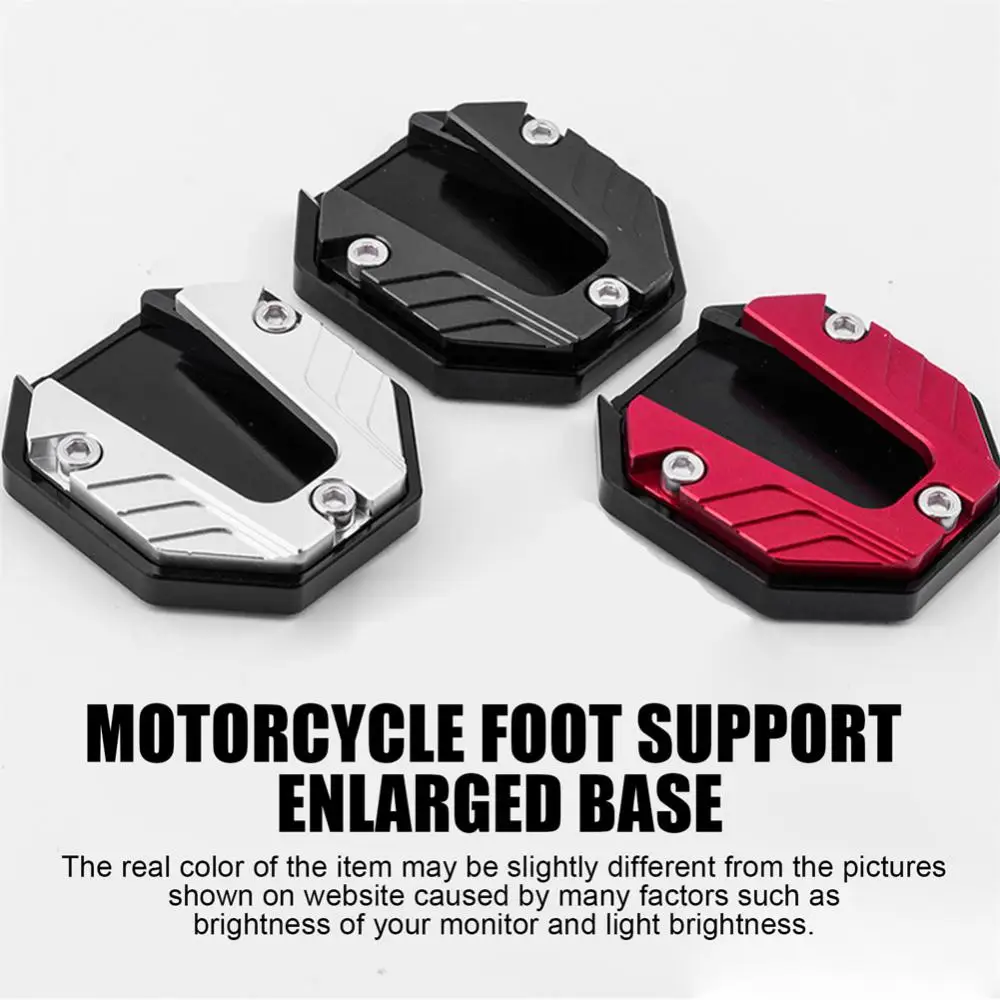 Motorcycle Foot Support Pad Side Support Stand Motorbike Side