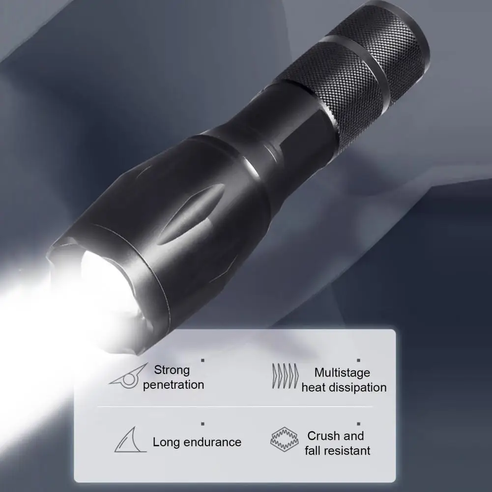 

Наружный водонепроницаемый яркий Перезаряжаемый фонарик для кемпинга, водонепроницаемый портативный светодиодный мини фонарик для использования на открытом воздухе