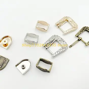 Alternative view of 49MC Men Belt Buckle Leather Craft Metal Replacement Buckle Gift for Father Grandpa