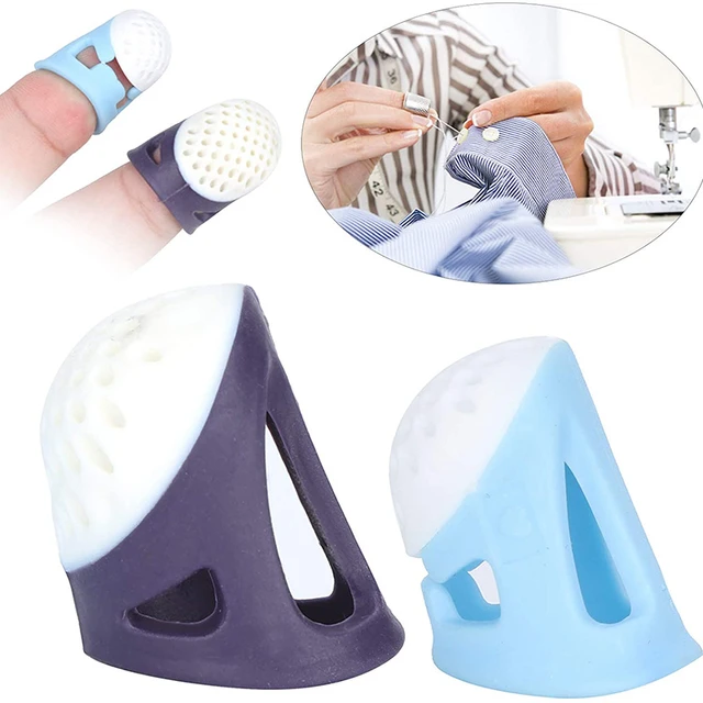 Finger Protector Silicone Office  Silicone Sewing Accessories - 4pcs  Finger - Aliexpress