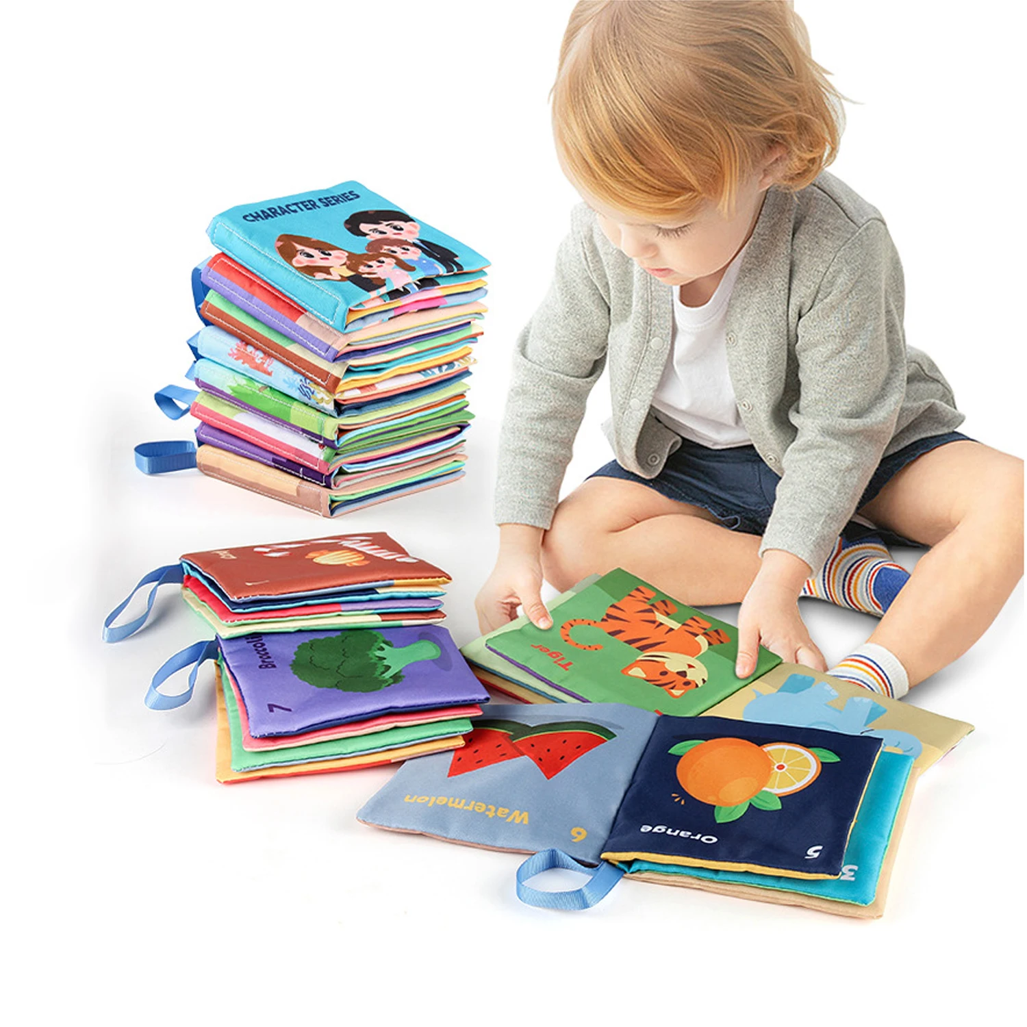 Soft Montessori Baby Book 1