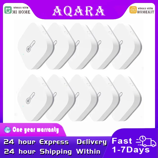 Global version Aqara Temperature Humidity Sensor Smart Air Pressure Sensor Zigbee Smart home For Xiaomi APP Mi home Homekit APP