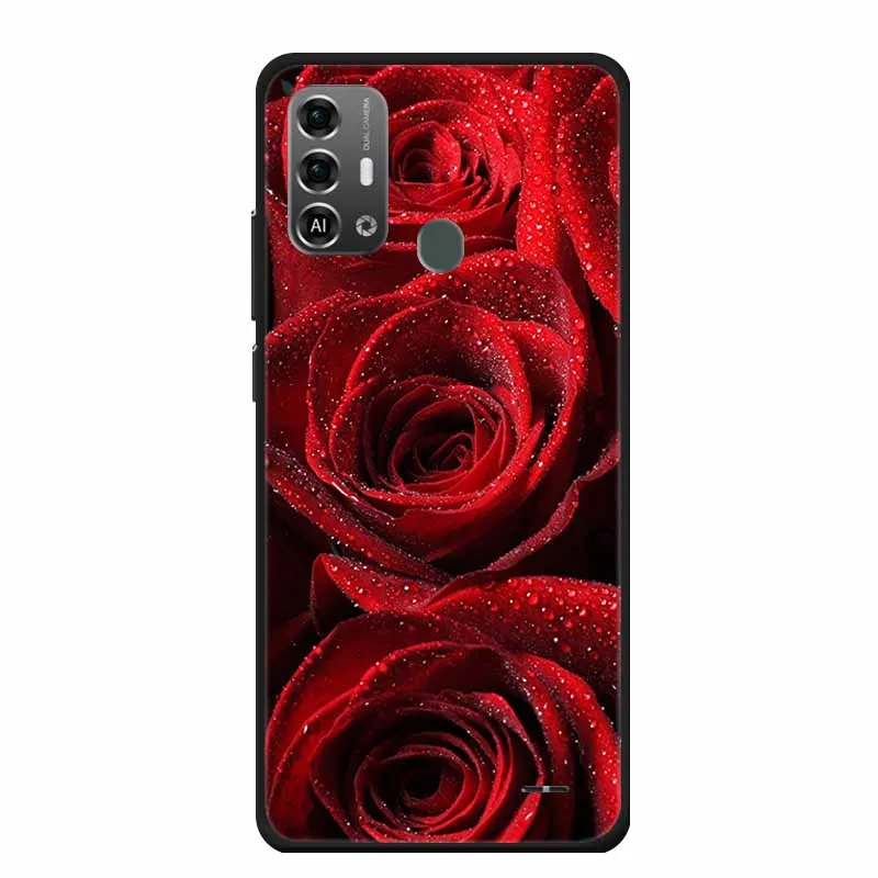 Lovely Soft TPU Painted Cat Silicone Cover - Protective Phone Case Accessory