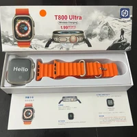 2025 T800 Ultra Smart Watch Men 49mm Series 8 1.99"AMOLED Screen Heart Rate Waterproof Watch lwO Ultra 8 Sport Smartwatch Women 1