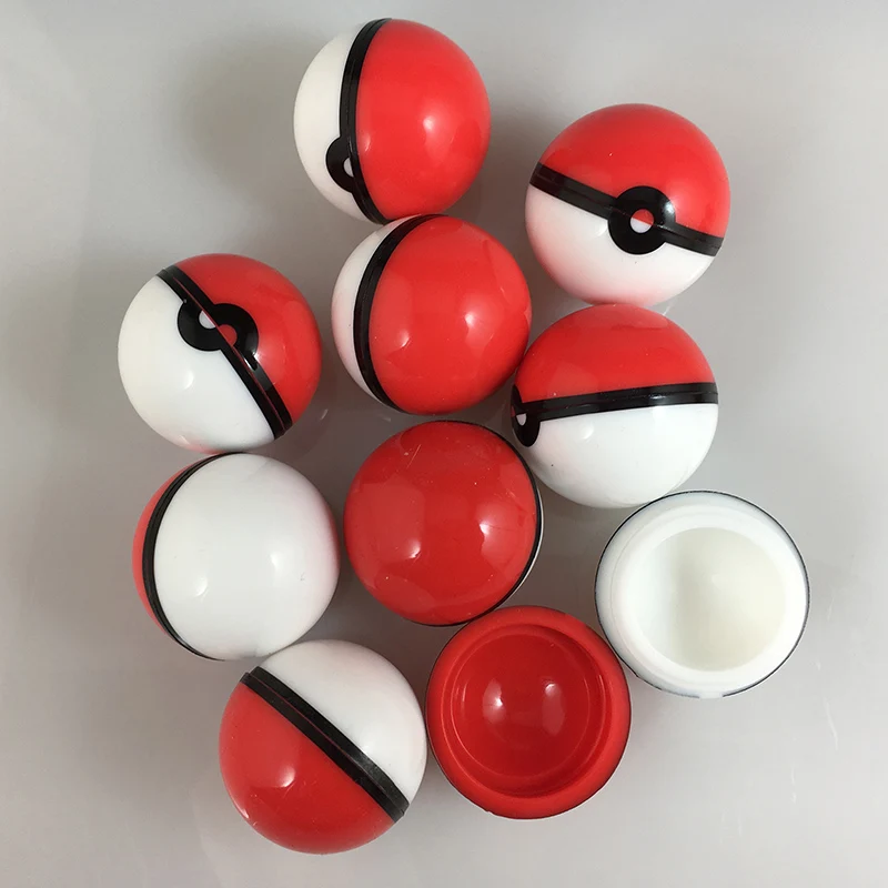 3packs 5ml Poke Ball Silicone Jar Box Container Face Cream/Lotion/Cosmetic Travel Container Makeup Sample Bottle Wax Oil Storage silicone storage jar