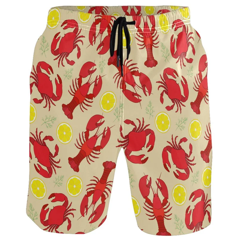 Vintage Chinese Carp Dragon 3d Printed Beach Shorts Street Short Pants Men Summer Loose Swim Trunks Quick Dry Board Shorts 4
