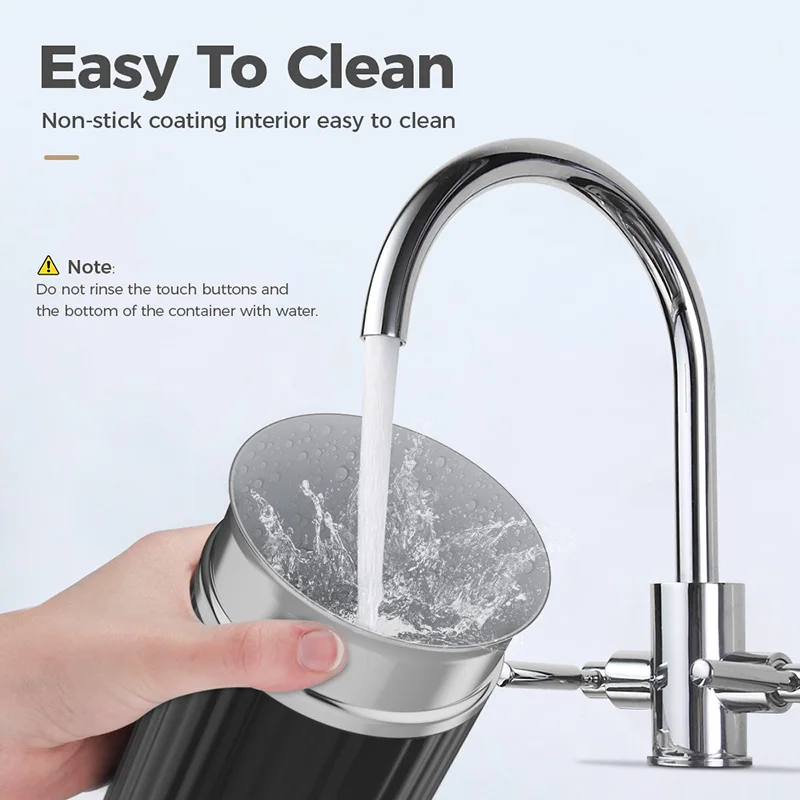 Cafelffe Cold/Hot milk frother electric coffee foam maker automatic Milk Warmer Cool Stirring Frothing Foamer Chocolate Mixer 5