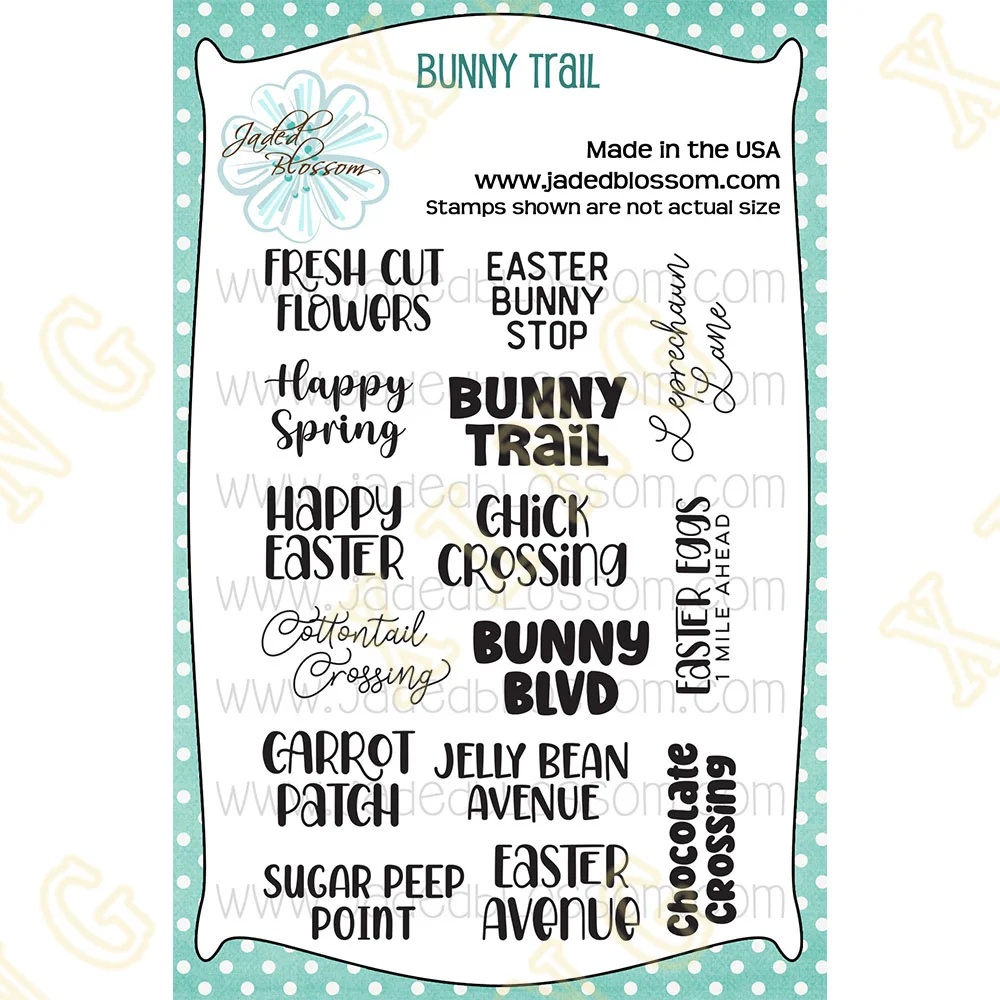 Easter Bunny Trail Metal Cutting Dies Timbri Scrapbook Diary Decoration Goffratura Cut Dies Template Biglietto Di Auguri Fai Da Te Fatto A Mano