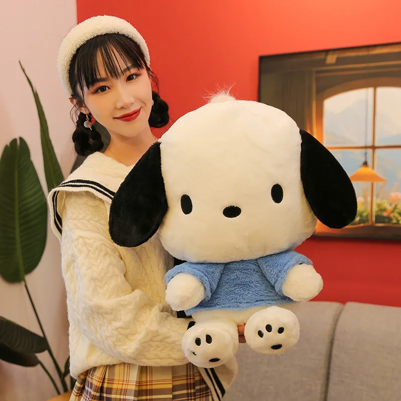 

Sanrio Подлинная полакко Симпатичная плюшевая игрушка кукла аниме кавайный Кролик Воздушный Шар школьный сезон щенок 50 см кукла подарок на день рождения
