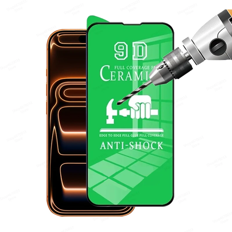 Clear Ceramic Film Screen Protector - 3 Pack