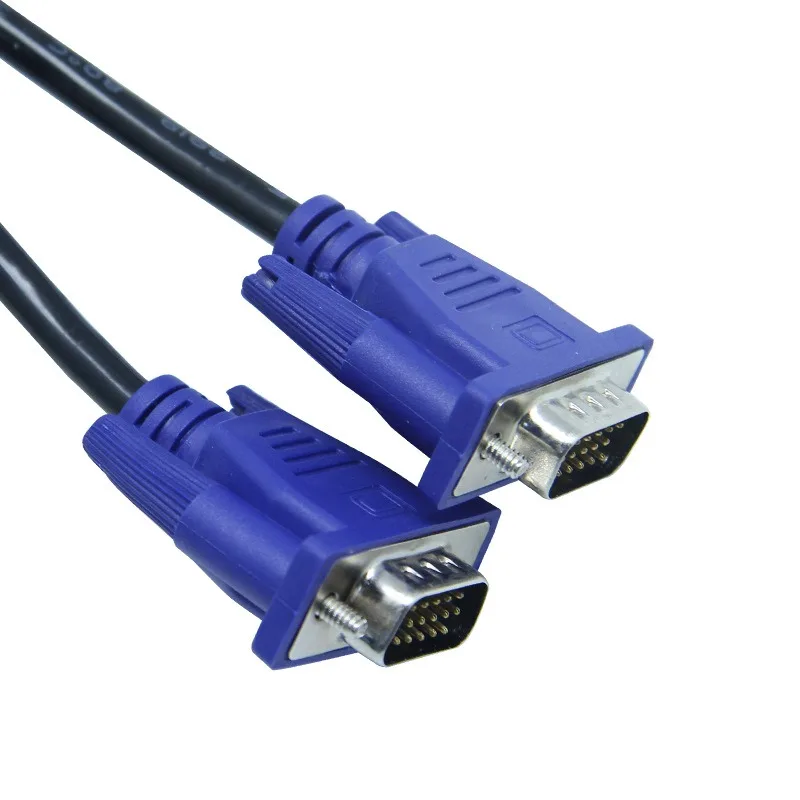 

VGA Cable 3+5 Computer Monitor Projector TV High-definition Data Connection Cable 1.5m VGA 3+5 Male To Male