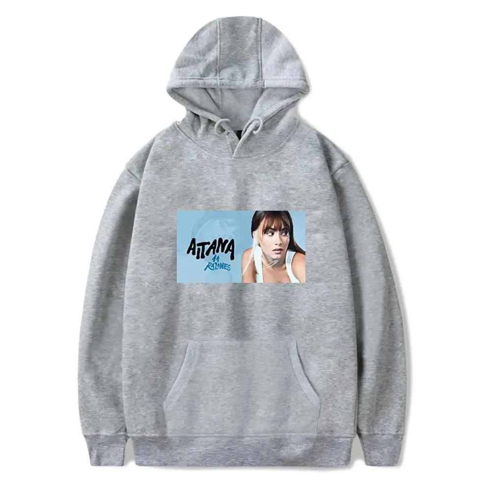 Aitana Ocana Hoodie Sweatshirt Men Women Fashion Trend Y2k Autumn Harajuku Long Sleeve Hoodies Singer Aitana Ocana Merch Clothes
