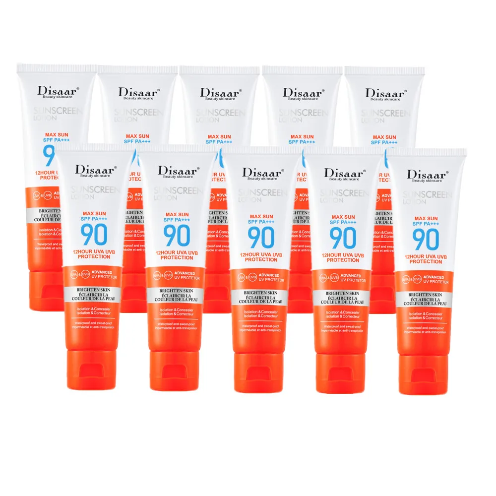 

Disaar Wholesale Sunscreen Moisturizing Whitening Sunblock Lotion Anti-aging Sunscreen Long Lasting Sun Protection Bundled Sales