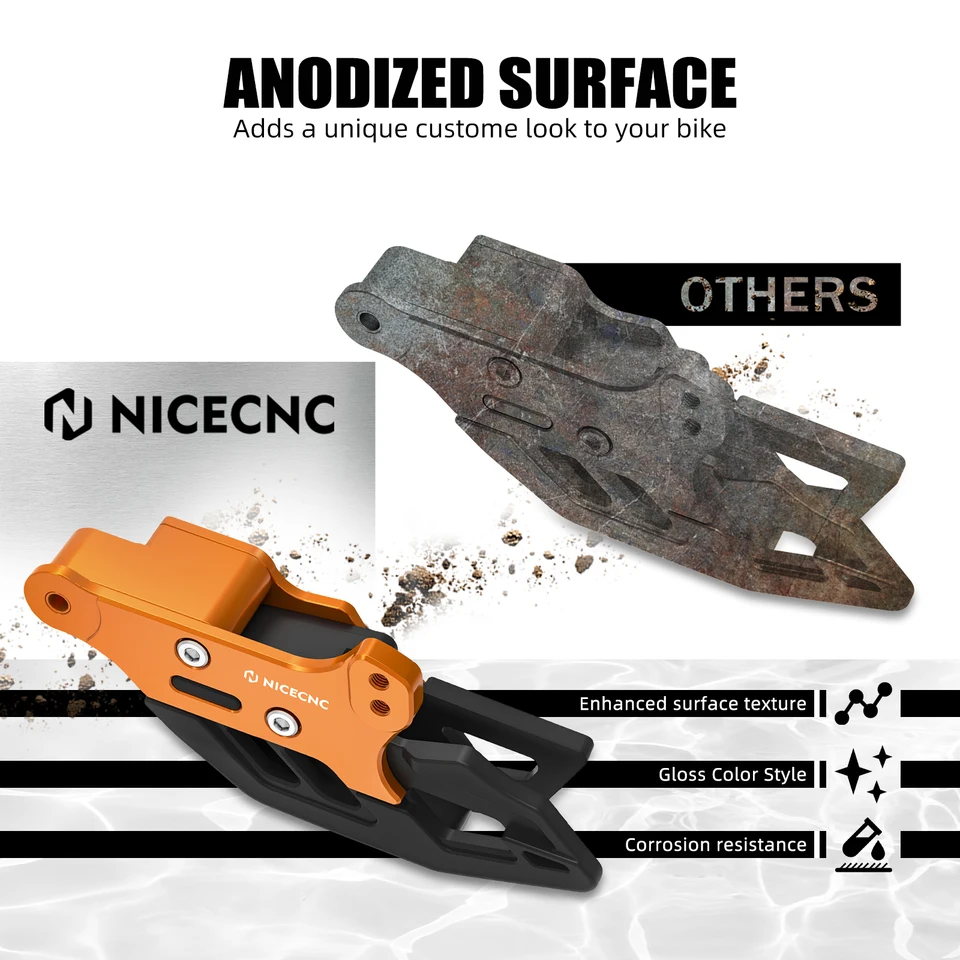Guía De Cadena De Aluminio CNC Para KTM 690 Enduro/SMC R Y 790/890 Adventure (2019-2023)