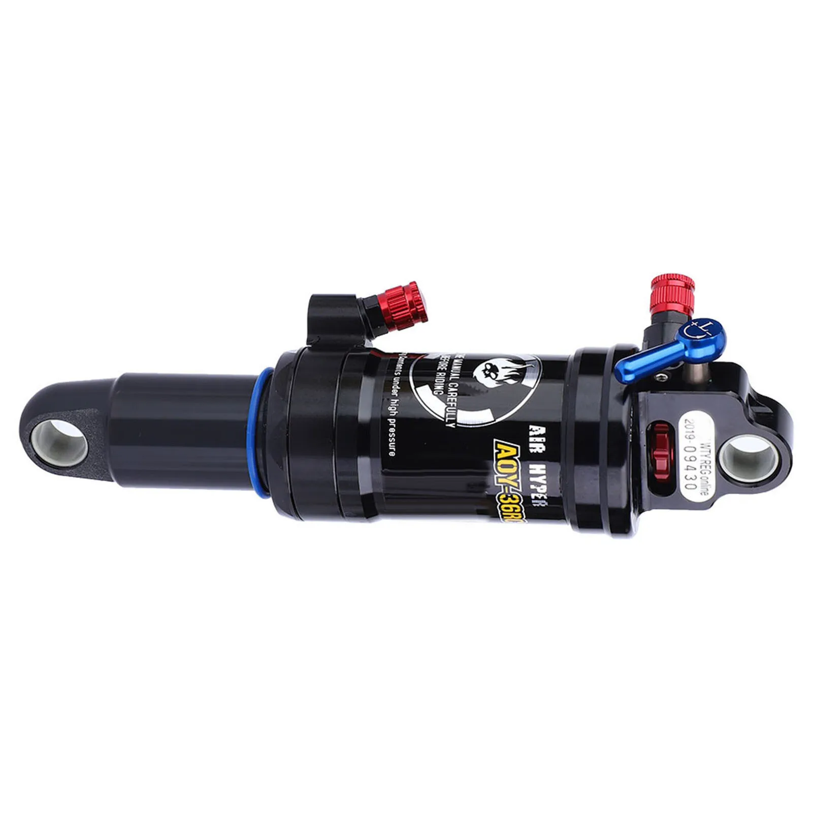 Description Picture 4 of itemBike Shock Absorber Mountain Bike Shock Absorber 165mm Steel Adjustable Damping Rear Shock Accessory Black Bike Damping Shock