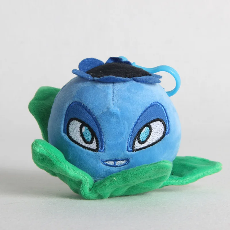 Colgante de peluche de Plants vs Zombies, juguete de tirador de guisantes, bomba de cereza PVZ, girasol, calabaza, guisante partido, muñeco de peluche suave, abalorio para bolso, regalo para niños