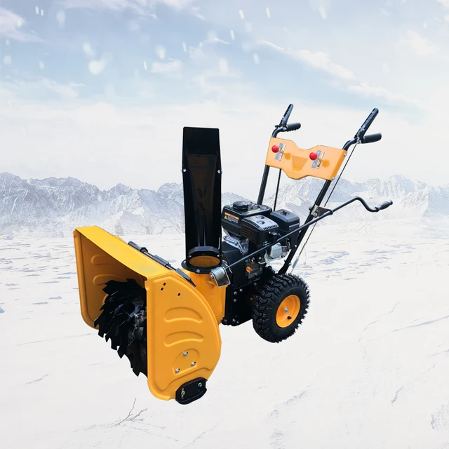 Mini Skid Steer Snow Blower Electric Snow Thrower Snow Roller Sweeper -  Machine Centre - AliExpress