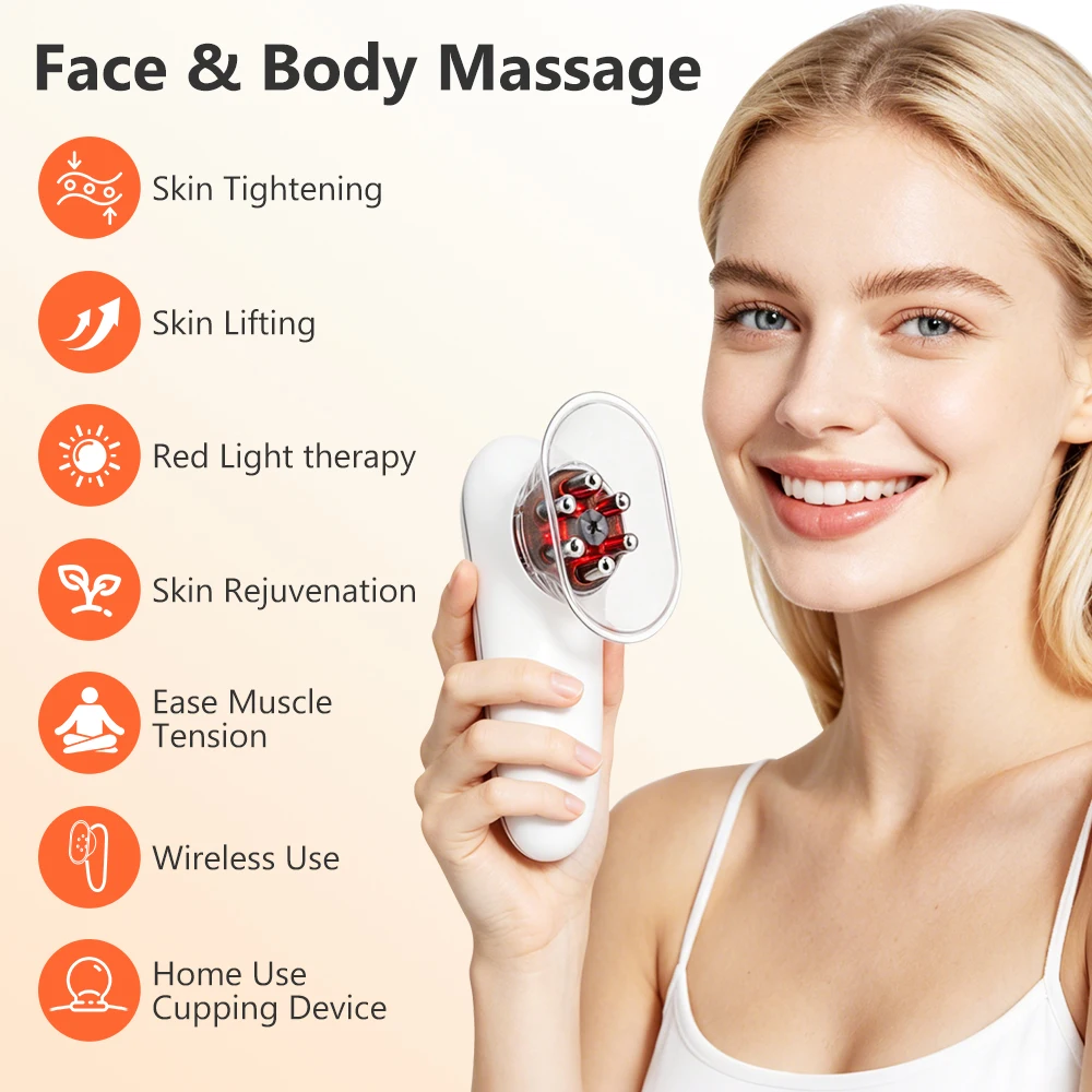 Face & Sculpting Massager Body Cellulite Facial Machine Fat Burner Shaping Slimming Device Lose Weight Massage Tool_voghion.com