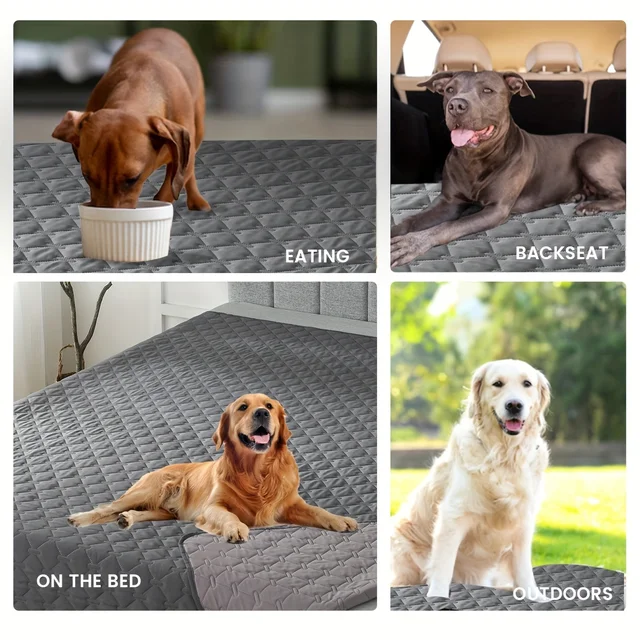 Double-Sided Waterproof Dog Bed Cover Pet Blanket Sofa Couch Furniture Protector For Dogs 3