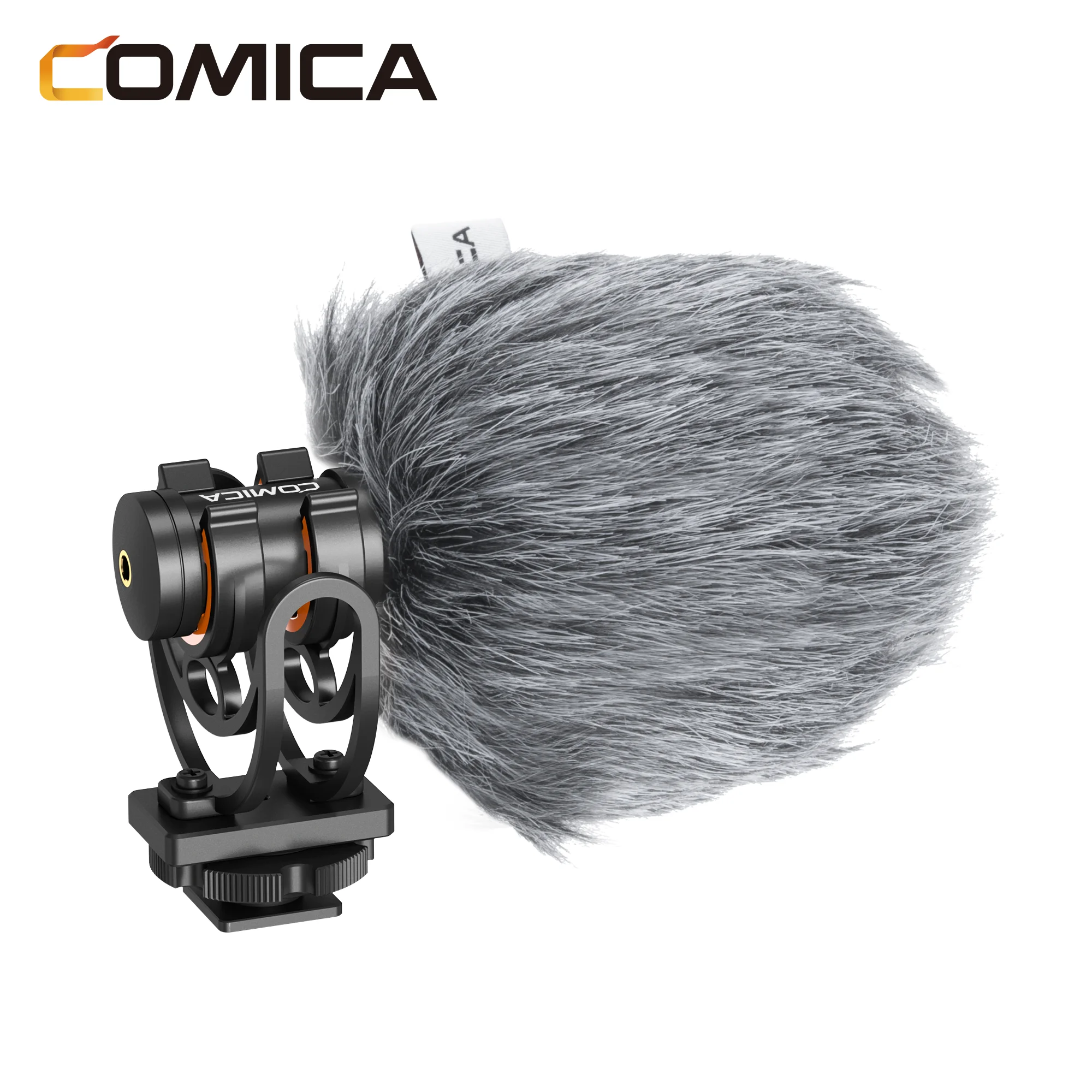 VM10 Mini Cardioid Condenser Shotgun Microphone Full Metal Design Plug and Play