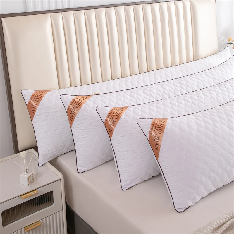 White Pillow Core Home Soft Filling Cushion 48x100/48x120/48x150/48x180 Lengthen Pillows Quilted Sleeping Cushions almohada 2