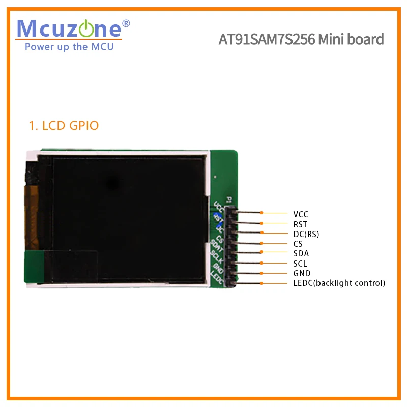 1.8 TFT LCD ̴ , AT91SAM7S256, 120*160, ARM7  ŰƮ, SAM7S256, 7S256