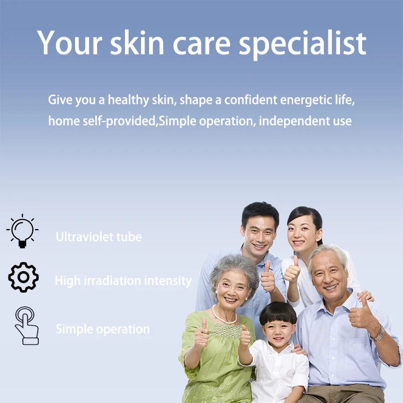 UVB Phototherapy Instrument Treatment Vitiligo Psoriasis Ultraviolet Lamp Treatment Vitiligo UV Ultraviolet Phototherapy