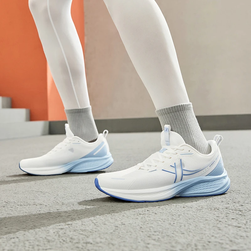 Xtep Five Speed ET Running Shoes For Men Autumn Non-Slip Sports Shoes Trendy Retro Cushioning Sneakers 876319110088