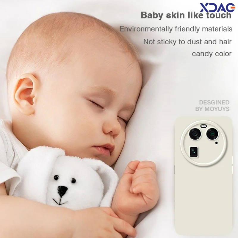 High-Quality Liquid Silicone Phone Case with Camera Protection and Angel Eyes Design