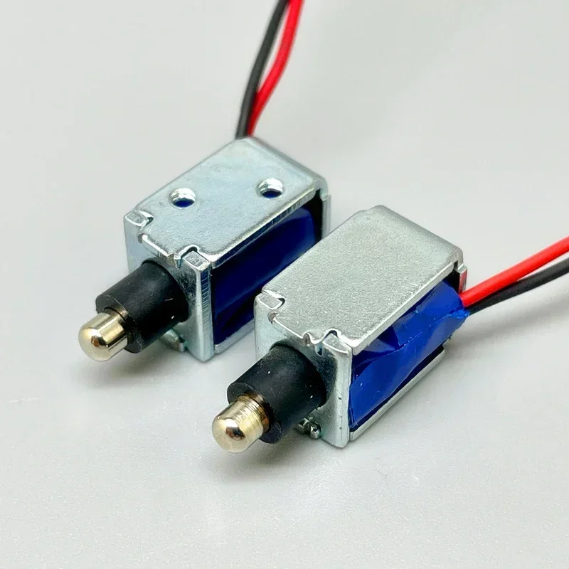 DC 5V 3mm Stroke Small Electromagnetic Electric Magnet for Smart Door Lock Open Frame Mini Push Pull Solenoid Electromagnet